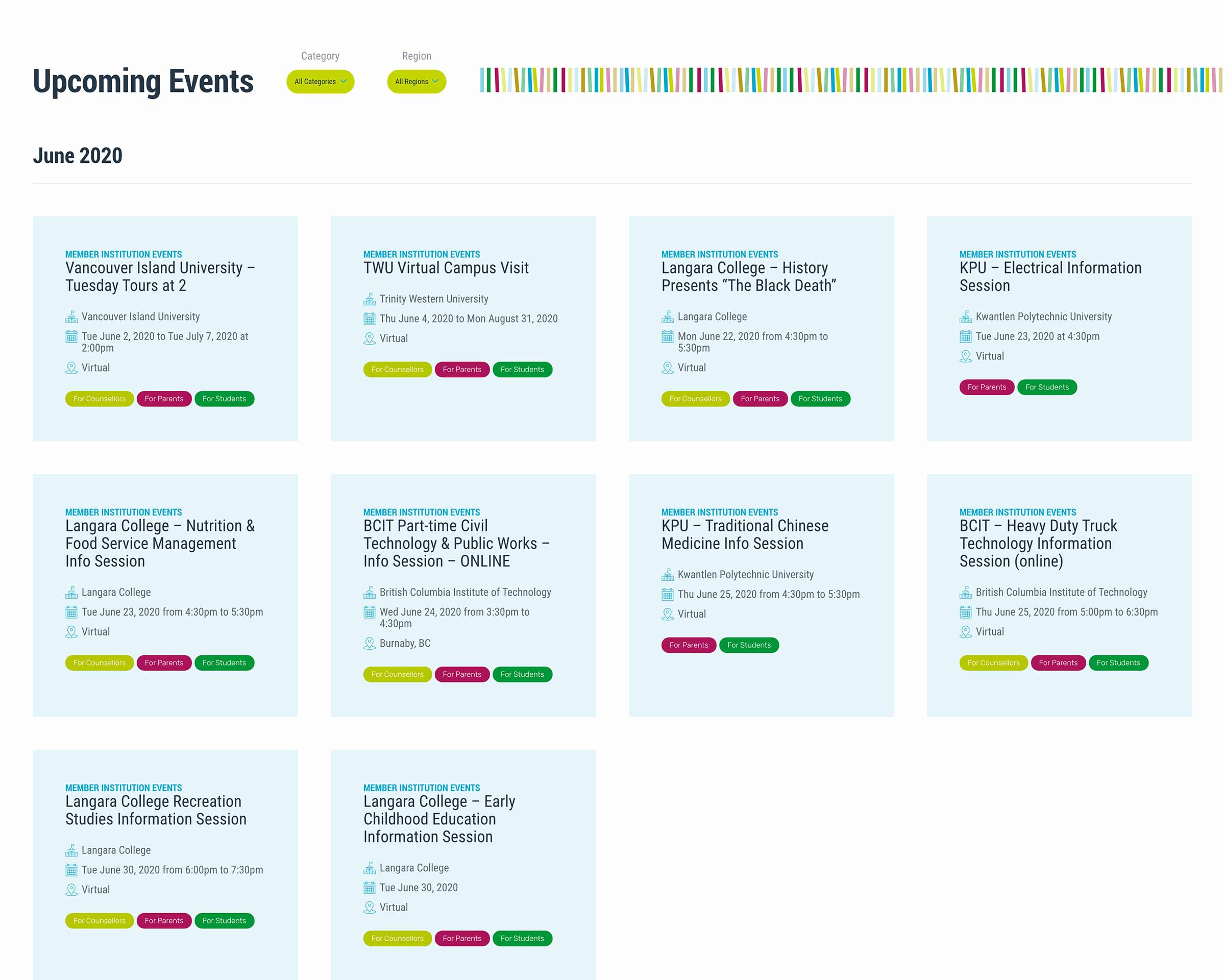 Feature Postsecondarybc Events