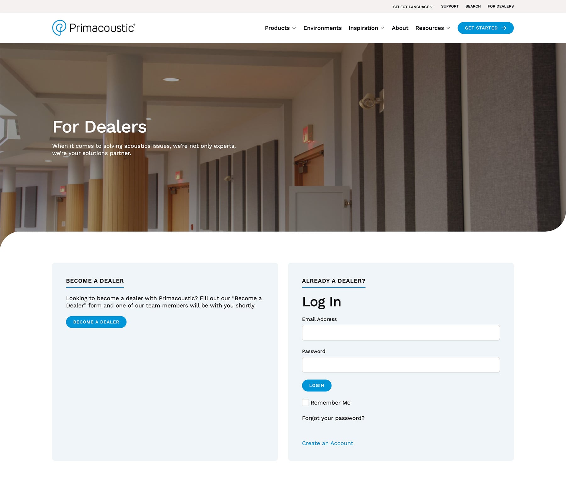 Dealer Portal and User Accounts