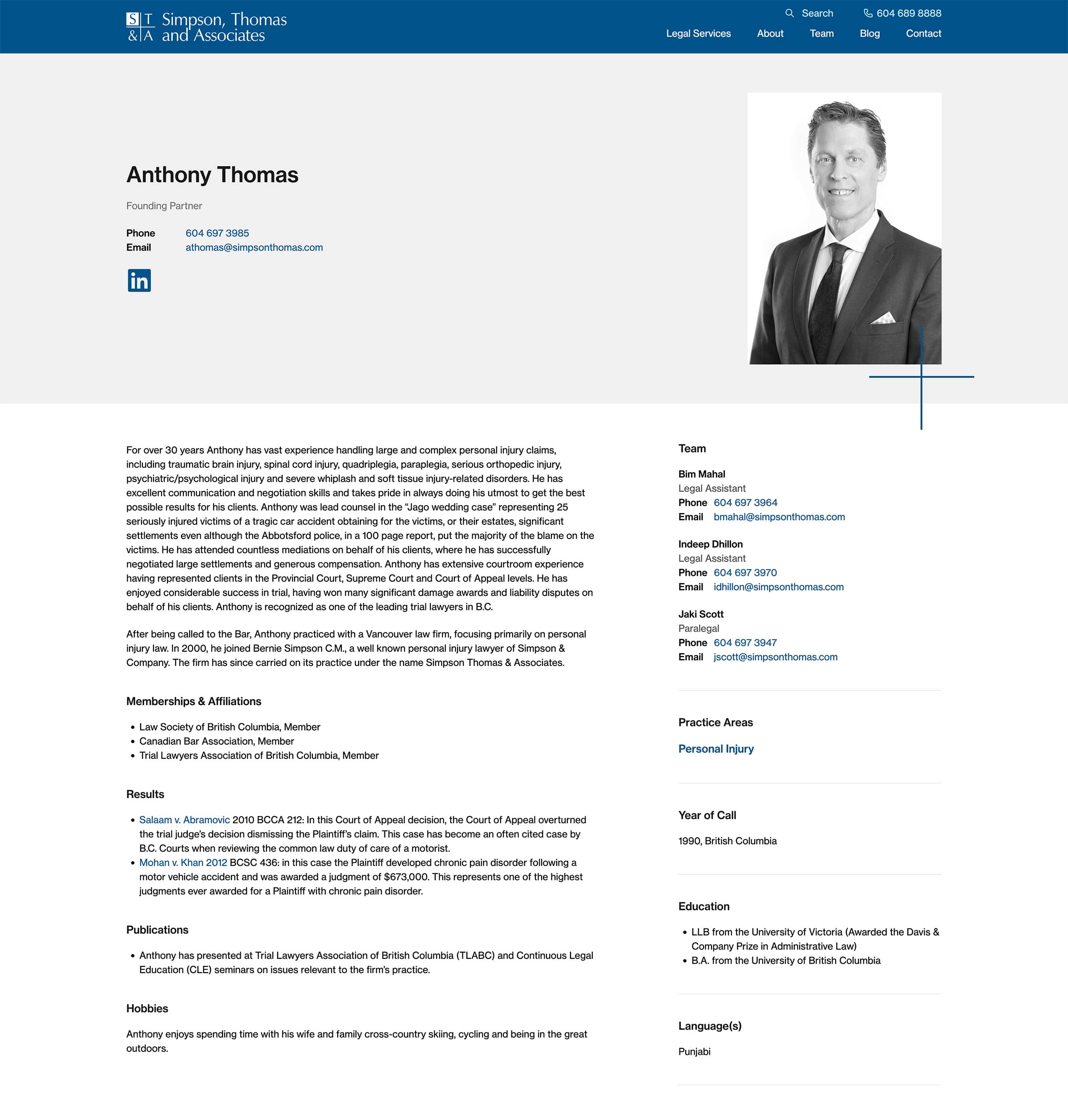 Preview Profile Simpsonthomas